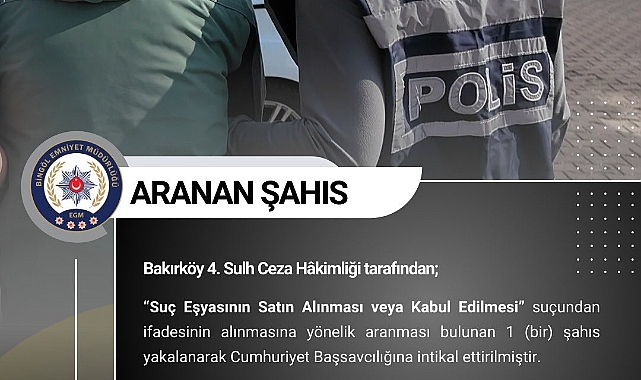 Polis haklarında arama kararı bulunan 4 kişiyi yakaladı