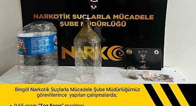 Polis uyuşturucuyla mücadele çalışmalarını aralıksız sürdürüyor