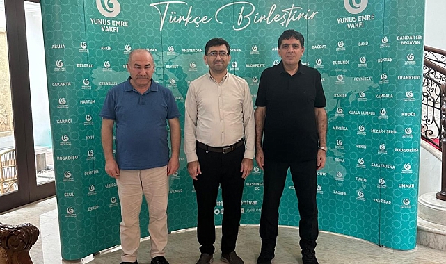 Rektör Alma'dan Endonezya Yunus Emre Enstitüsüne ziyaret