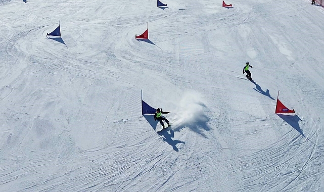 Snowboard 2. Etap Kutlu Dumlu Yarışları tamamlandı
