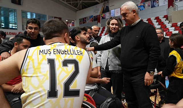 Tekerlekli Sandalye Basketbol 1. Liginde MUŞ BESK B Grubu lider