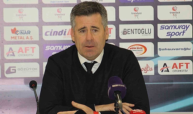 Trendyol 1. Lig'in 24. haftası oynanan Erzurumspor FK - Gençlerbirliği maçının ardından