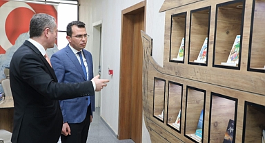 Tutak Kaymakamı Adıbelli'den Milli Eğitim Müdürü Kökrek’e ziyaret