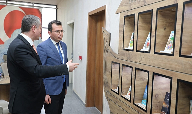 Tutak Kaymakamı Adıbelli'den Milli Eğitim Müdürü Kökrek’e ziyaret