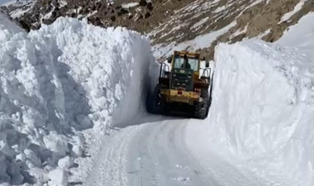 Van Başkale'de 50 yerleşim yerinin yolu ulaşıma kapandı