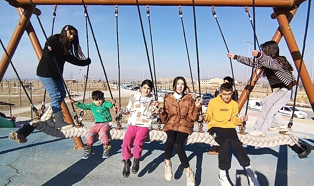 Van'da Kışın ortasında bahar havası
