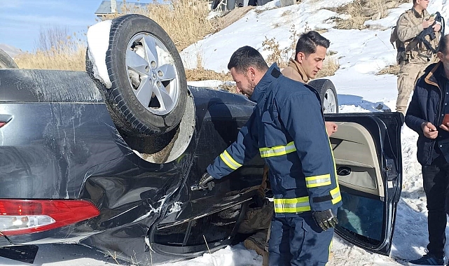 Van'ın İpekyolu ilçesinde trafik kazası: 5 yaralı