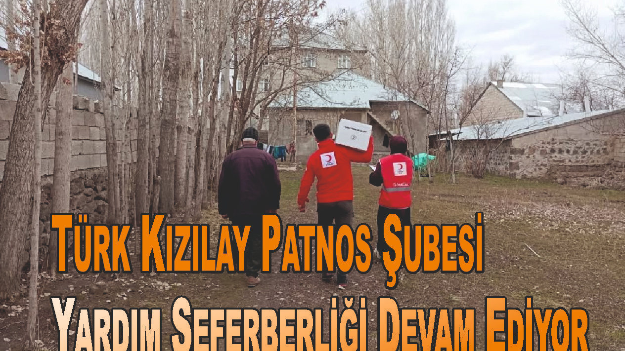 Türk Kızılay Patnos'ta Ramazan’da Yardım Seferberliği