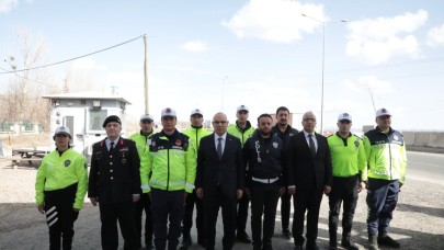 Ağrı’da bayram öncesi trafik denetimi yapıldı