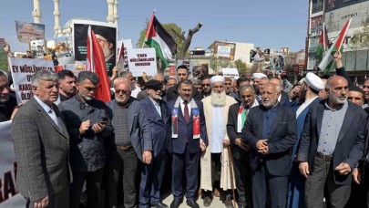 Iğdırlılar ‘Dünya Kudüs Günü’ Mitinginde bir araya geldi