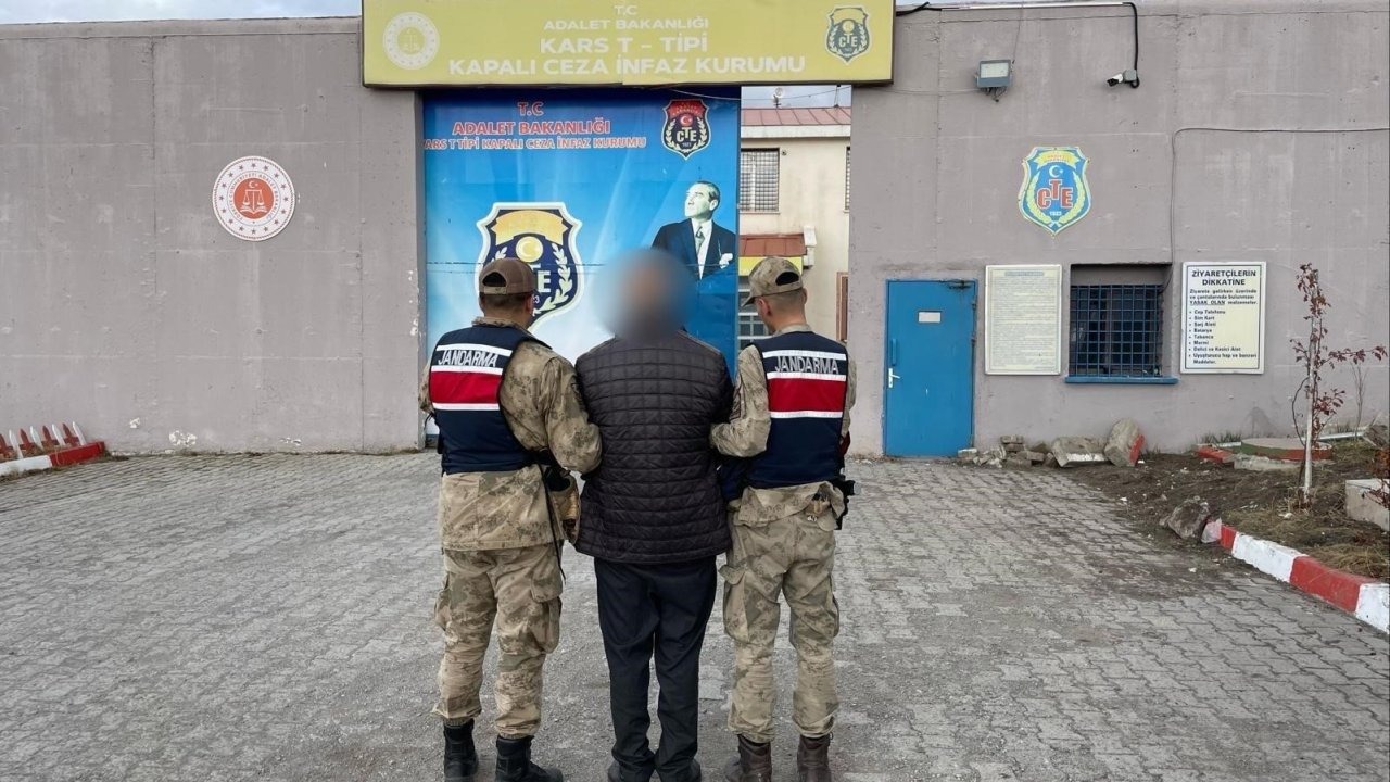 Akyaka’da 7 yıl hapis cezası bulunan 1 kişi yakalandı