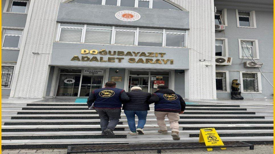 Ağrı’da kesinleşmiş hapis cezası olan 1 şahıs yakalandı