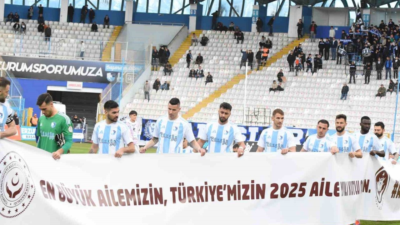 Erzurumspor’dan 2025 aile yılına anlamlı destek