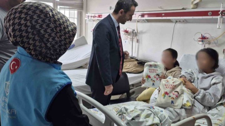 Erzurum İl Müftülüğü çocuklara iyilik ziyareti gerçekleştirdi