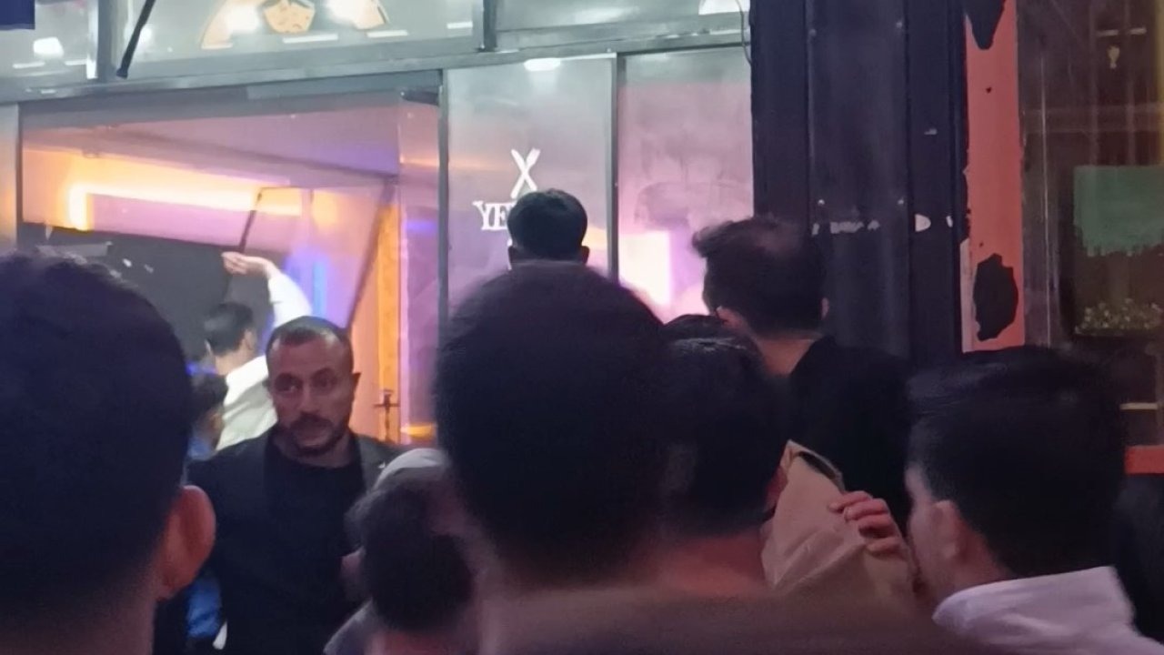 İki grup arasında kavga: Bir işletmenin camları kırıldı