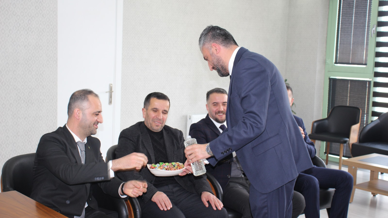 HÜDA PAR Ağrı Teşkilatından AK Parti Teşkilatına Bayramlaşma Ziyareti