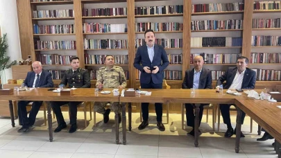 Muş Malazgirt’te bayramlaşma töreni yapıldı