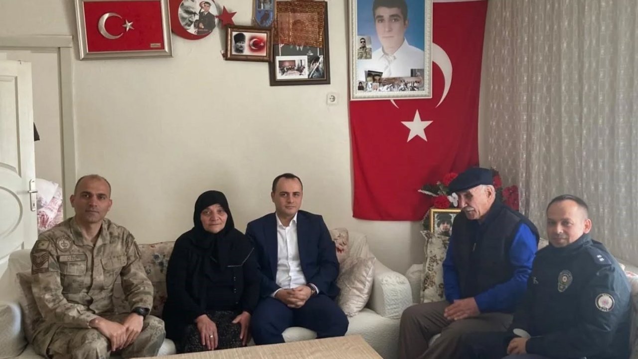 Kars Susuz’da şehit aileleri bayramda unutulmadı