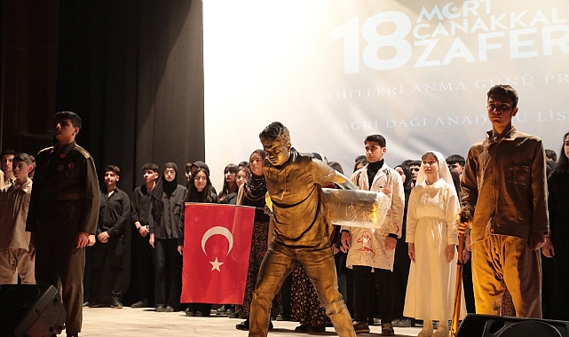 Ağrı’da 18 Mart Çanakkale Zaferi coşkuyla kutlandı