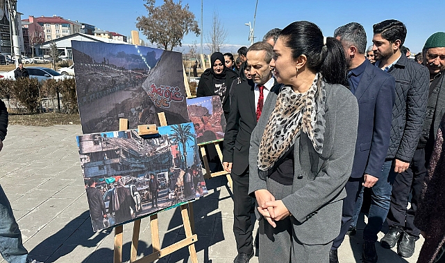 Ağrı’da, “Gazze’de Ramazan" adlı fotoğraf sergisi açıldı