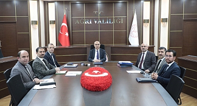 Ağrı’da Haftalık Çalışma Grubu Toplantısı” gerçekleştirildi