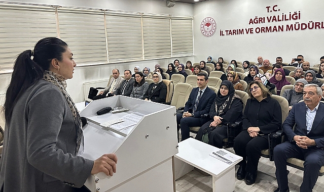 Ağrı'da kırsal kalkınma yatırımlarının desteklenmesi programı bilgilendirme toplantısı düzenlendi