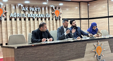AK Parti Ağrı İl Başkanlığı 9’uncu değerlendirme toplantısını yaptı