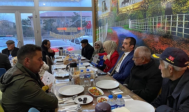 Arpaçay'da şehit aileleri ve gaziler onuruna iftar yemeği