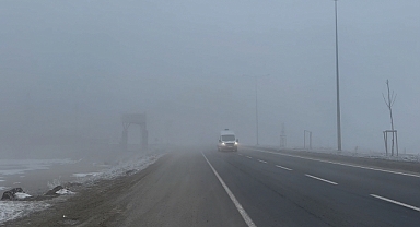 Bahar ayında soğuk ve sis Ağrı'da etkisini sürdürüyor (Videolu Haber)