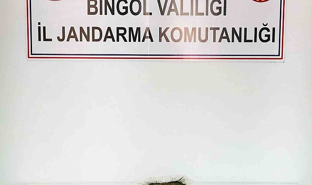 Bingöl'de 2 kilo esrar ele geçirildi