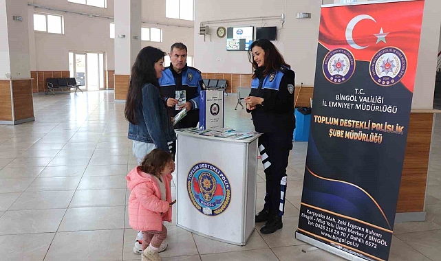 Bingöl'de vatandaşlar bilişim yoluyla dolandırıcılığa karşı bilgilendirildi