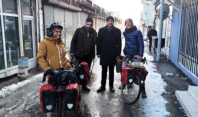 Çaldıran soğuklarıyla Fransız çiftin imtihanı