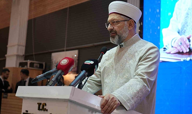 Diyanet İşleri Başkanı Erbaş: "Bu yıl 13 Mart ve 20 Mart arasını iyilik haftası olarak ilan ettik"
