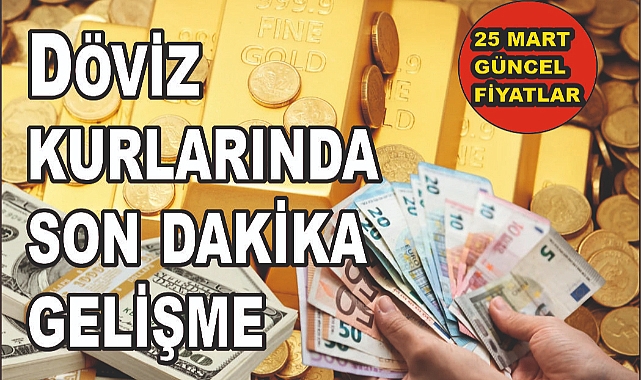 Döviz kurlarında son dakika gelişme