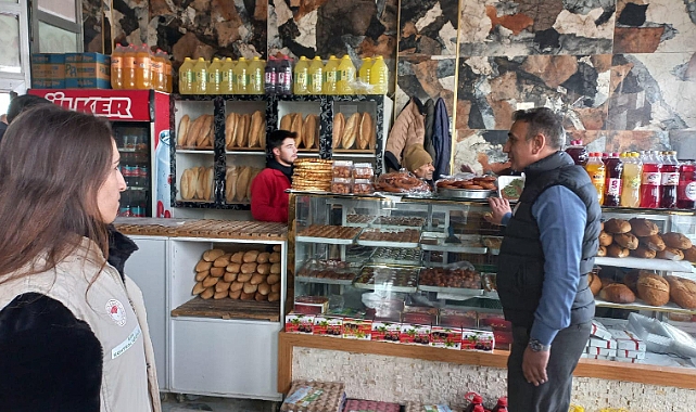 Erciş'te Fırınlar Denetlendi