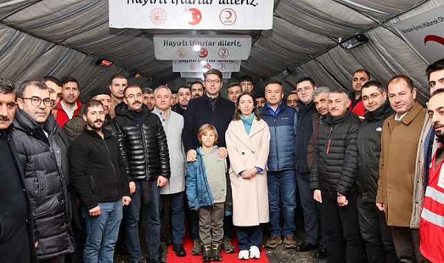 Erciş’te İftar Çadırı Kuruldu