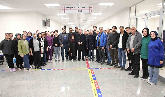Erzincan Valisi Hamza Aydoğdu yeni hastanede incelemelerde bulundu