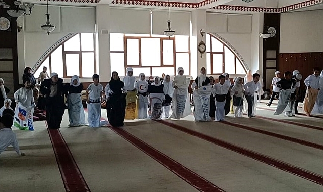 Erzincan'da "Cami - Çocuk Buluşması" etkinliği gerçekleştirildi