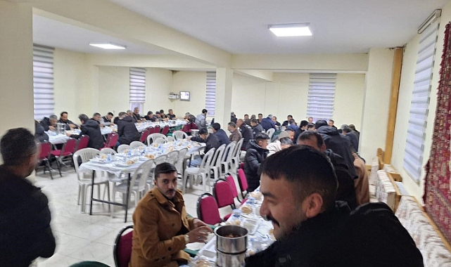 Erzurum Büyükşehir Belediyesi'nden birlik sofrası