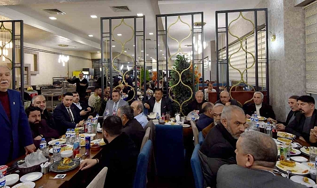 Erzurum'da ESOB üyeleri iftarda buluştu