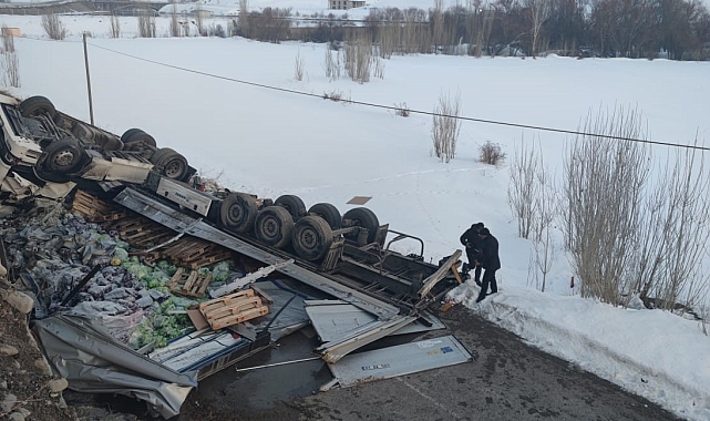 Erzurum'da trafik kazası:1 yaralı