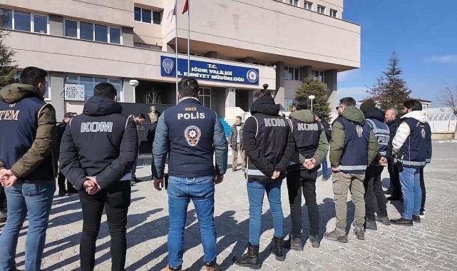 Iğdır'da çalışma izni olmayan yabancı uyruklu düzensiz göçmen çalıştıran iş yerlerine operasyon