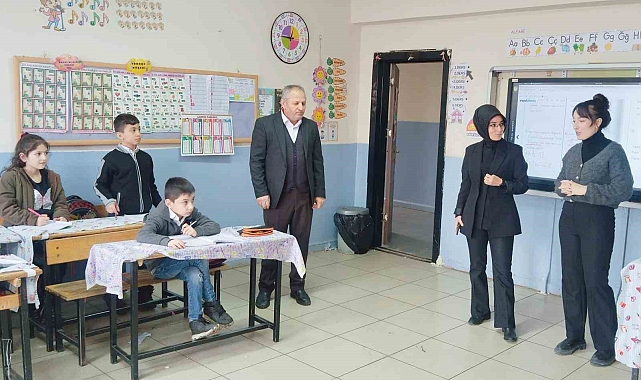İlçe Milli Eğitim Müdürü Zeynep Oğuz Çam'dan okul ziyaretleri
