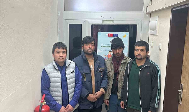 Kars'ta 6 düzensiz göçmen yakalandı