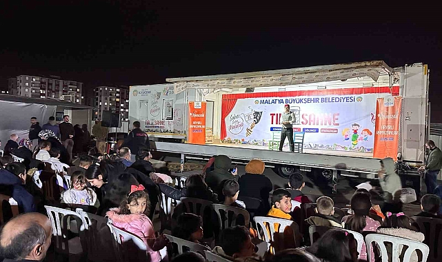 Malatya Büyükşehir Belediyesi ile Ramazan coşkusu konteyner kentlerde