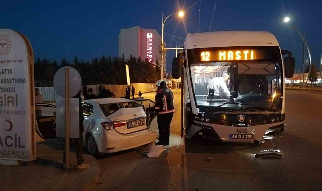 Malatya'da trafik kazası: 5 yaralı