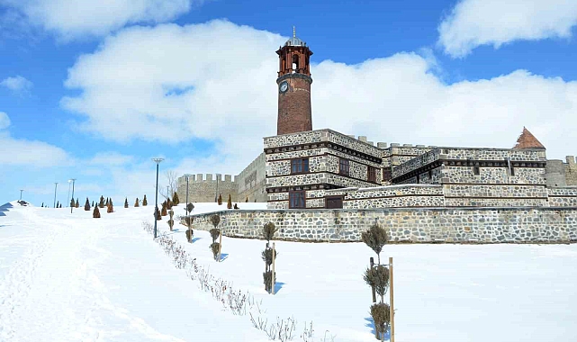 Meteoroloji uyardı! Erzurum'a kuvvetli kar yağışı uyarısı