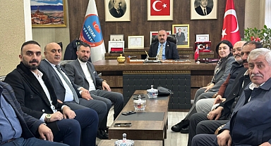 Milletvekili Kilerci’den, Hamur ve Tutak Belediyelerine ziyaret