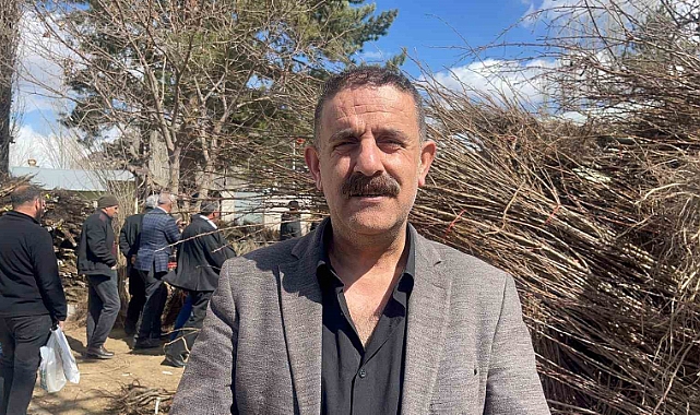 Muradiye'de 40 bin fidan dağıtımı yapıldı