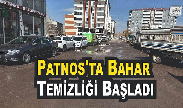 Patnos'ta Bahar Temizliği Başladı